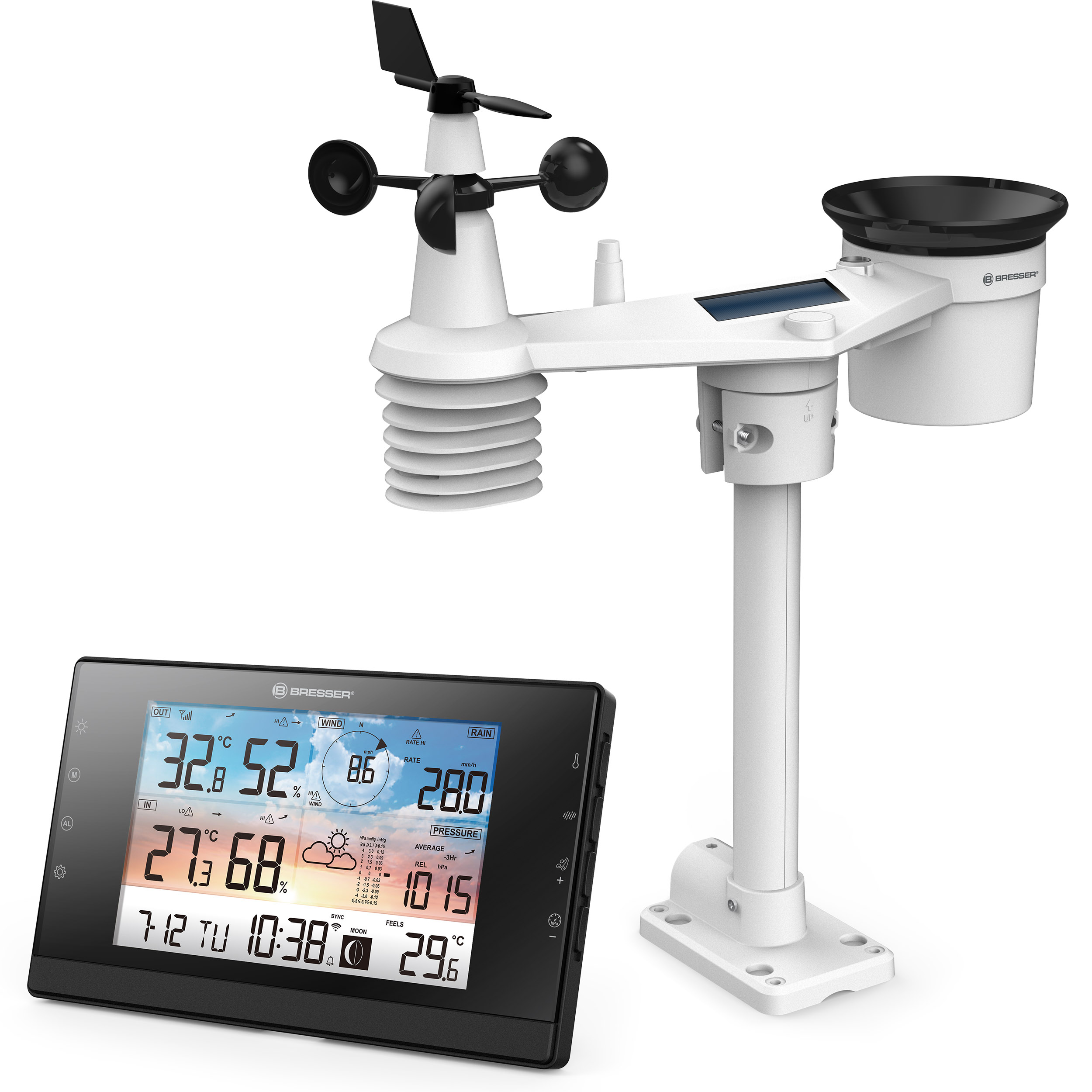 Stazione meteorologica WSC WLAN BRESSER con multi-sensore 5-in-1