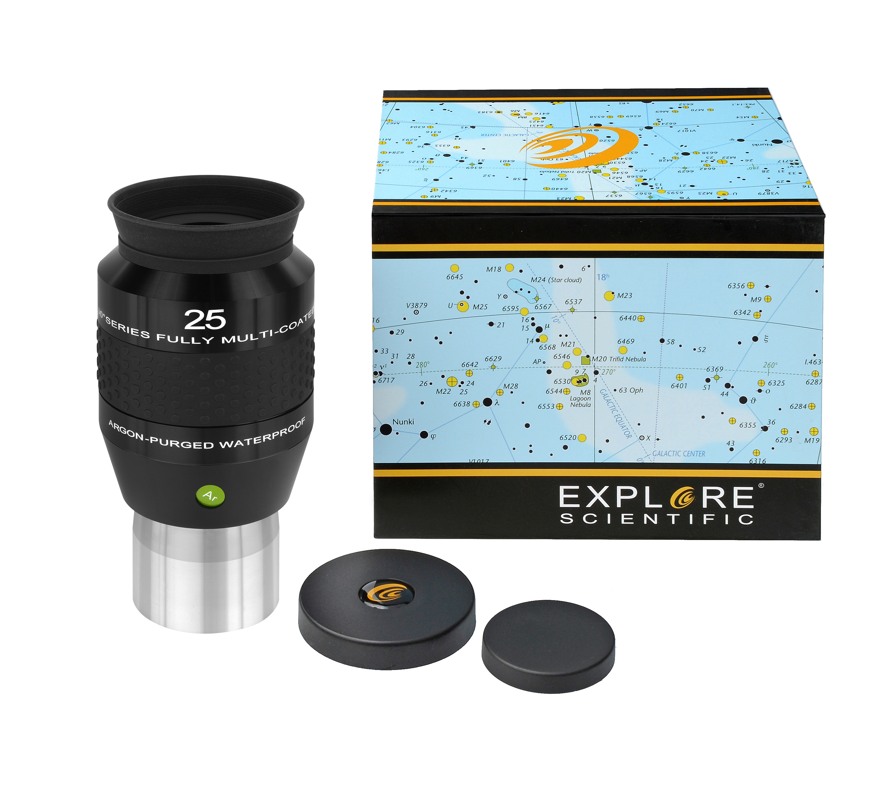 EXPLORE SCIENTIFIC 100° Ar Okular 25mm (2") (Refurbished)