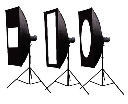 BRESSER SS-36 set maschera per Softbox 40x140cm