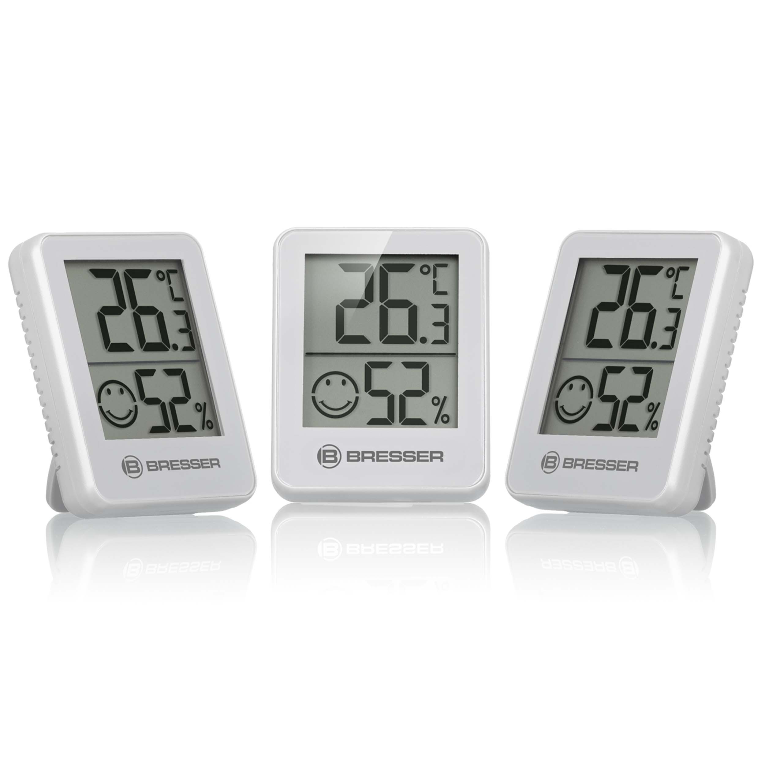 BRESSER Set di 3 igrometri ClimaTemp