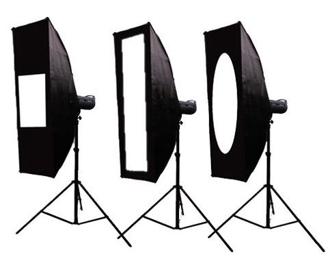 BRESSER SS-36 Set Maschera per Softbox 30x120 