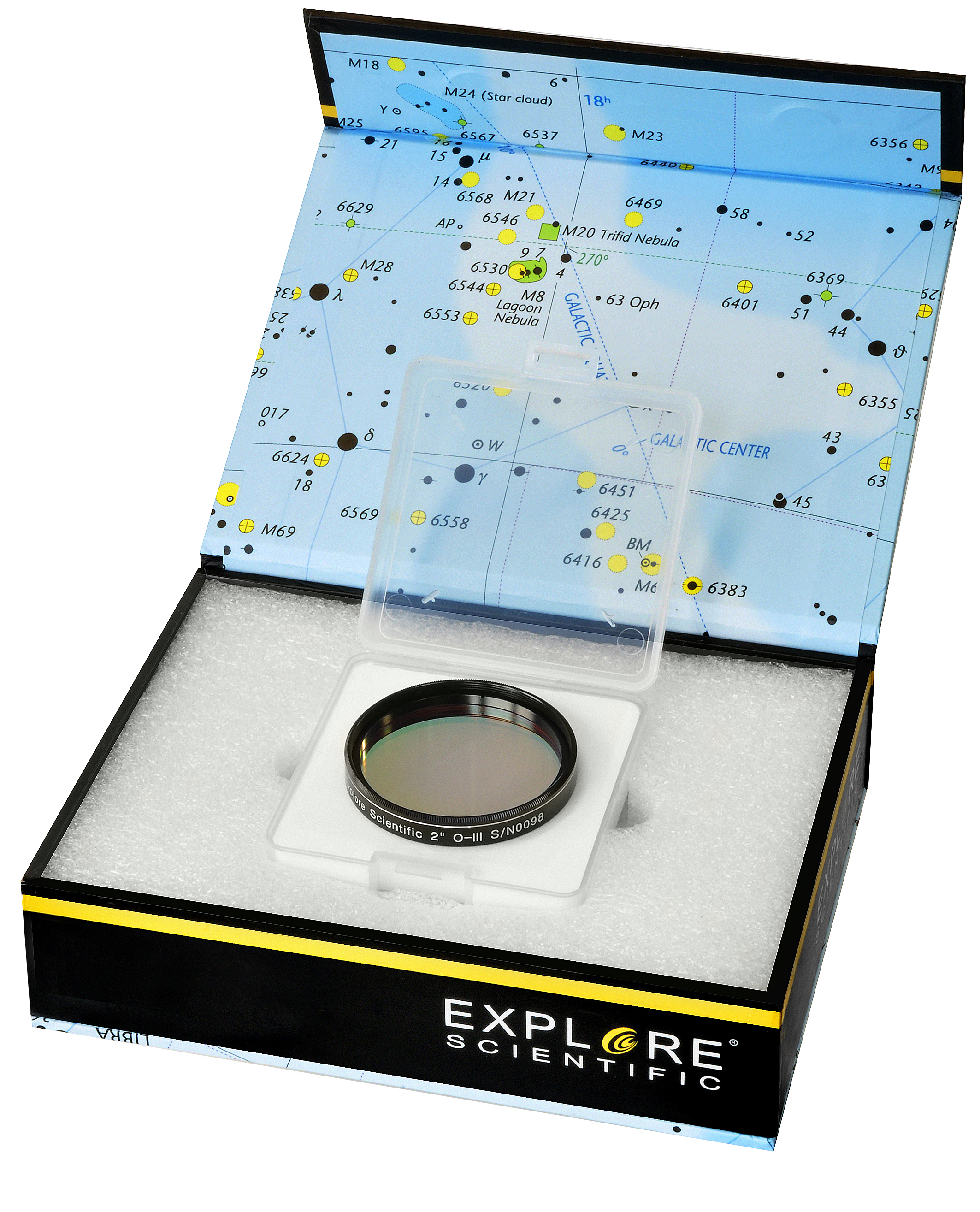 EXPLORE SCIENTIFIC 2" O-III Filtro nebulare