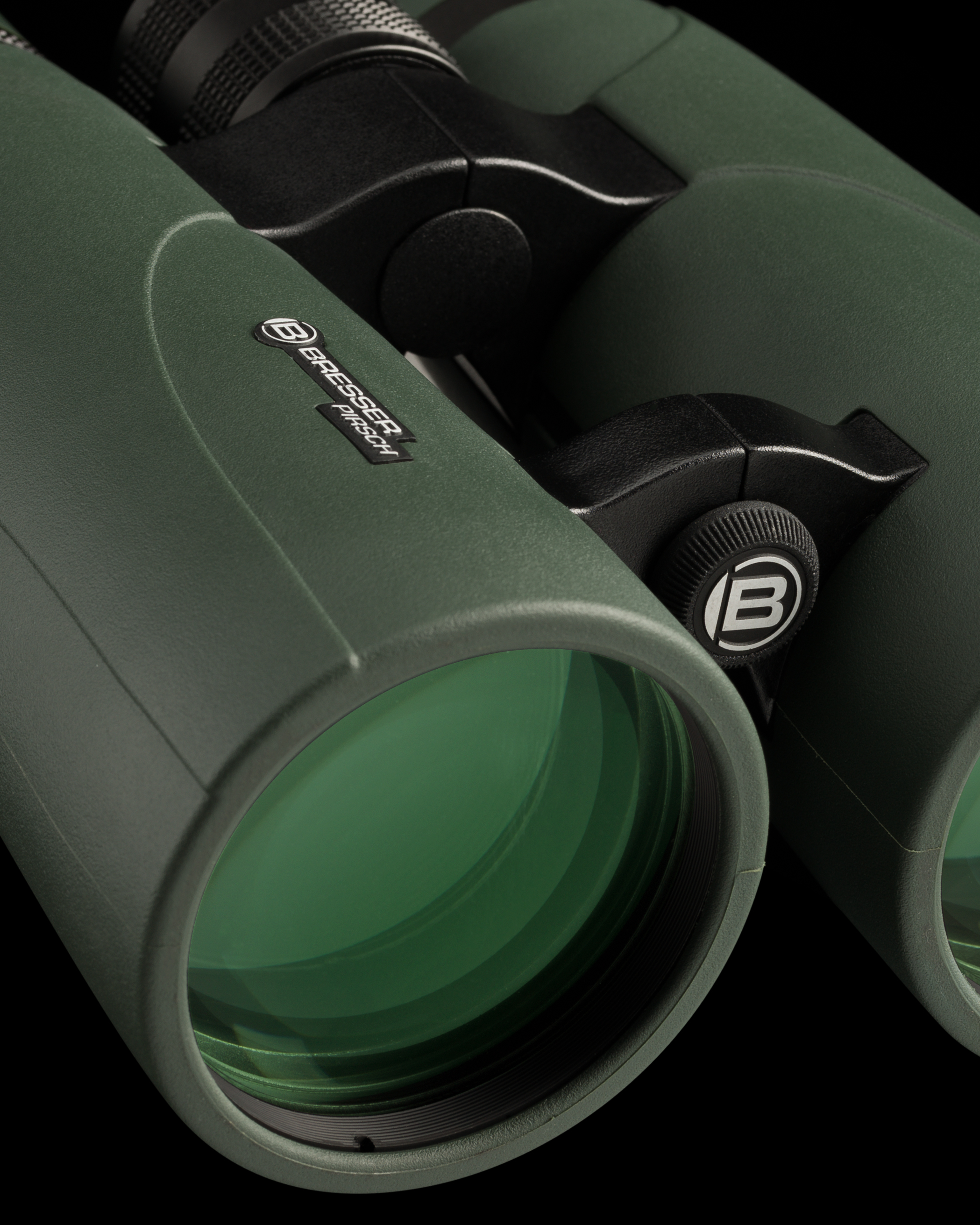 BRESSER Pirsch 8x56 Binocolo con rivestimento P per correzione della fase