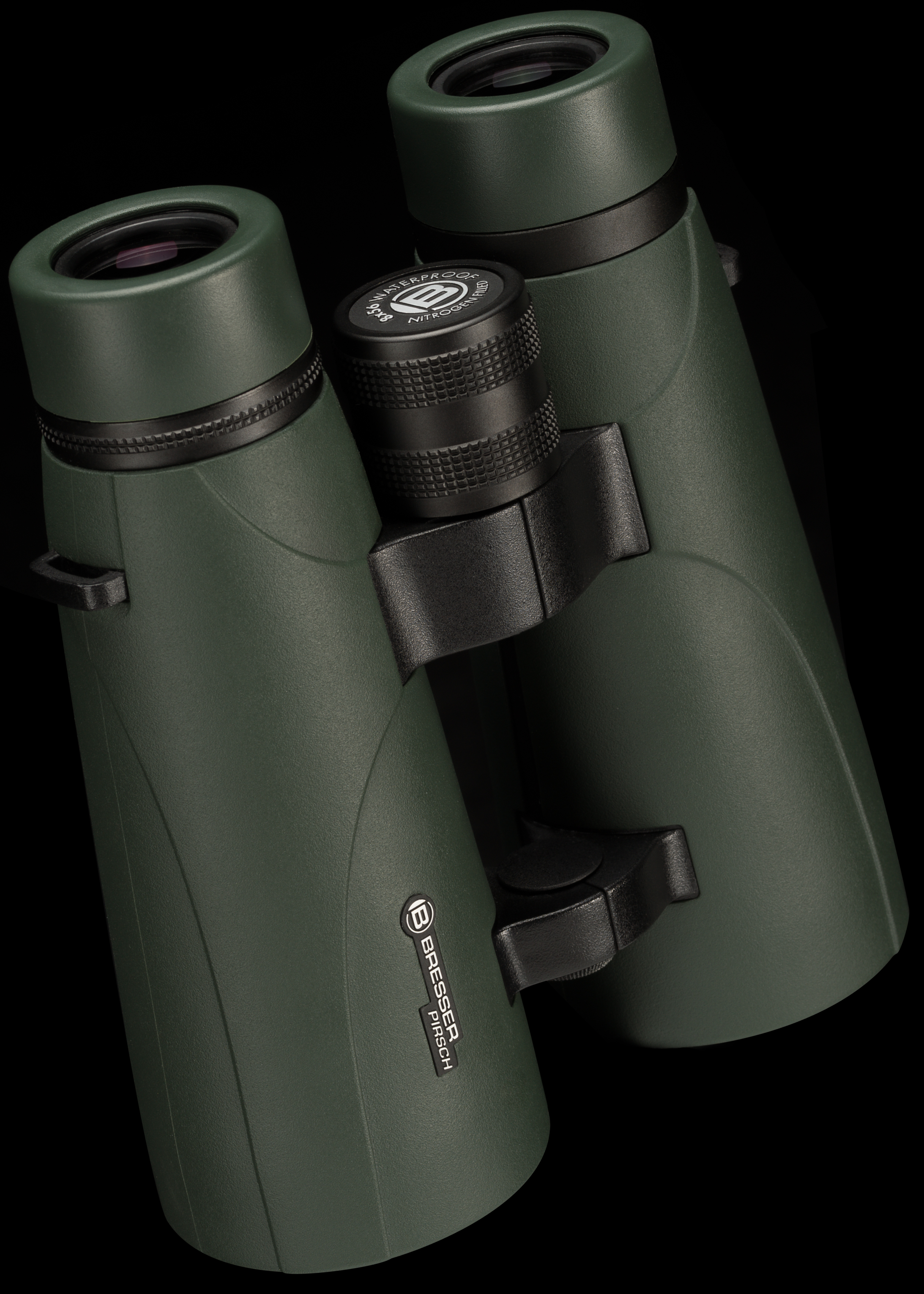 BRESSER Pirsch 8x56 Binocolo con rivestimento P per correzione della fase