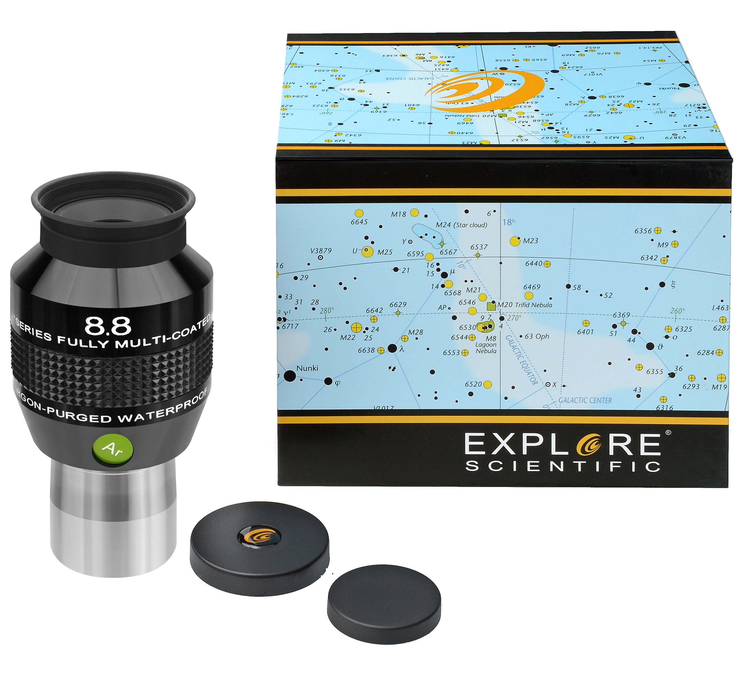 EXPLORE SCIENTIFIC Oculare Ar 8,8 mm (1,25") 82°