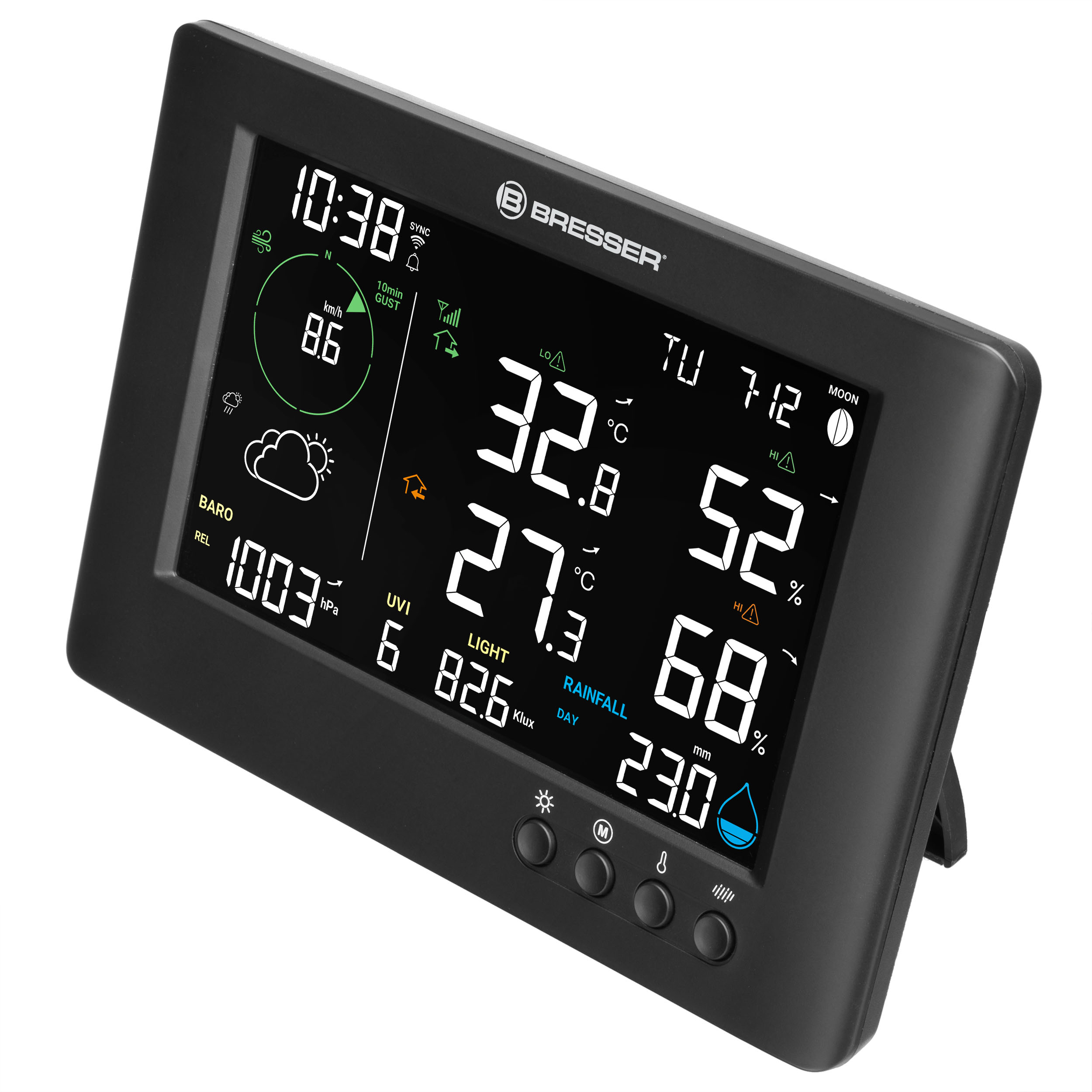 Stazione Meteorologica Wi-Fi 7-in-1 BRESSER TB