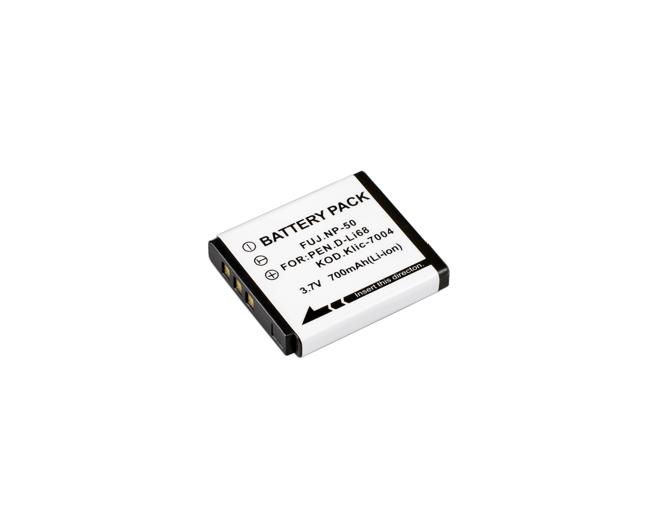 BRESSER Batteria ricaricabile agli ioni di litio / Batteria sostitutiva per Pentax D-LI68