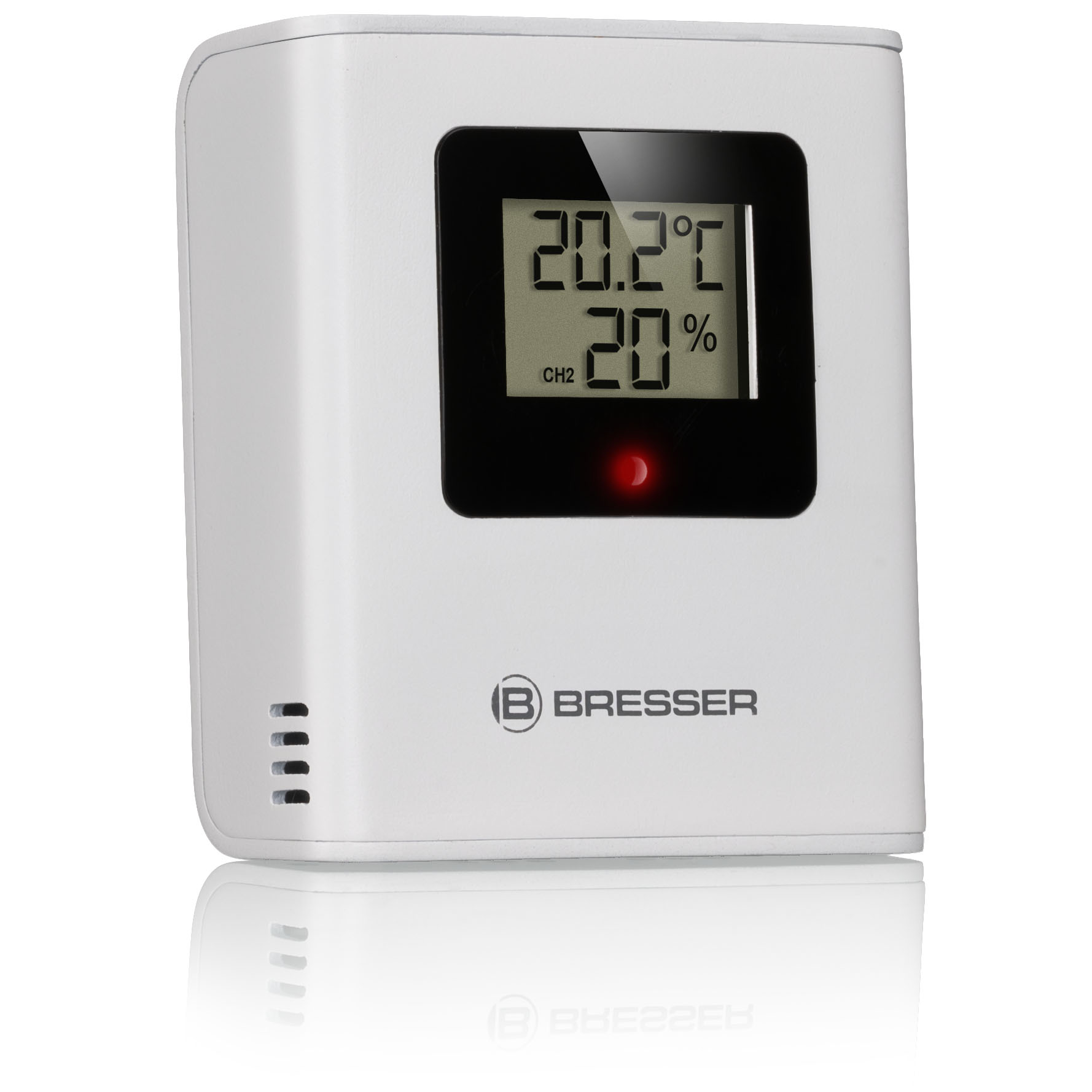 BRESSER Termoigrometro Quadro NV bianco