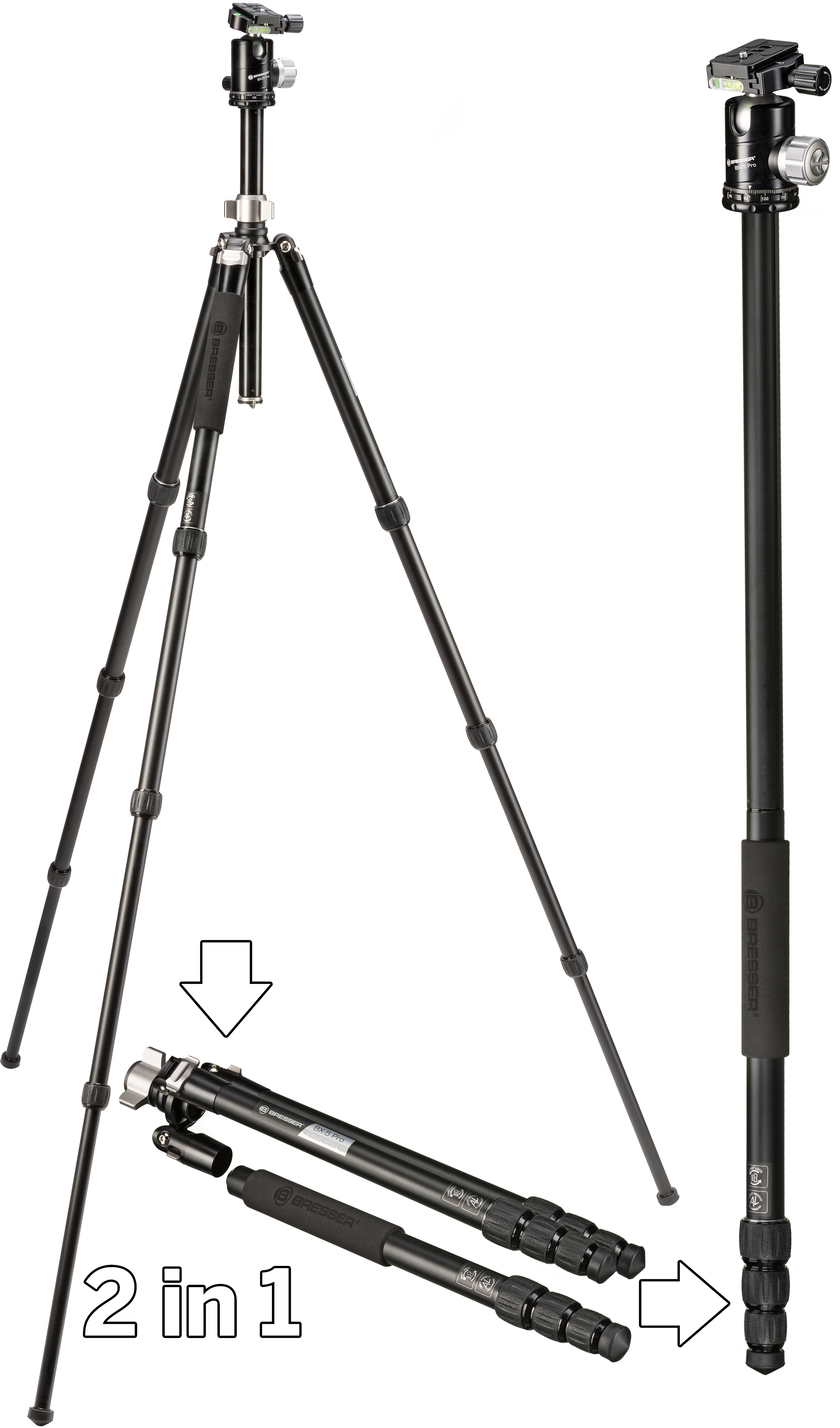 Treppiede fotografico BRESSER BX-25 Pro