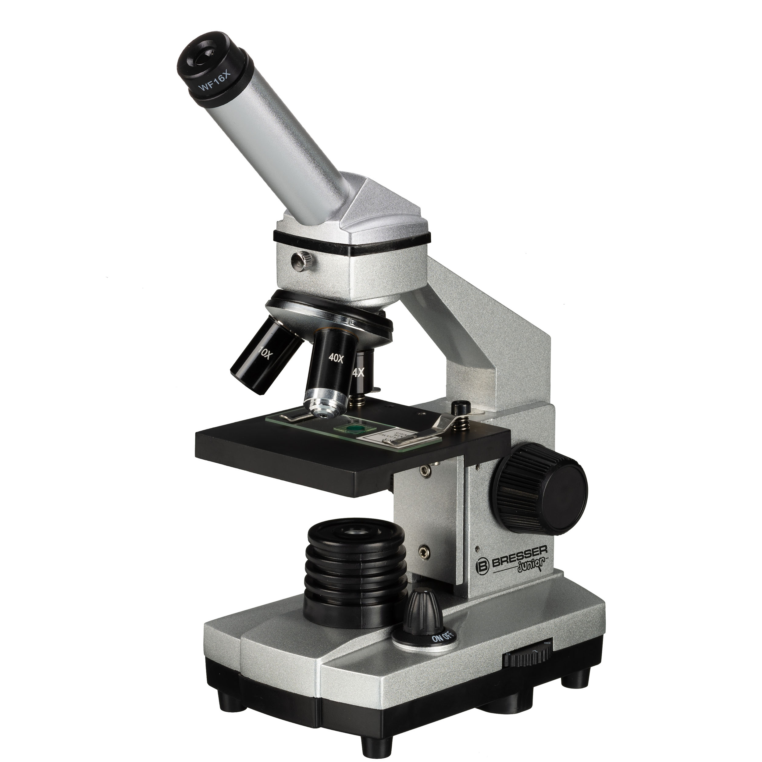 BRESSER JUNIOR Microscopio 40x-1024x con Camera oculare HD