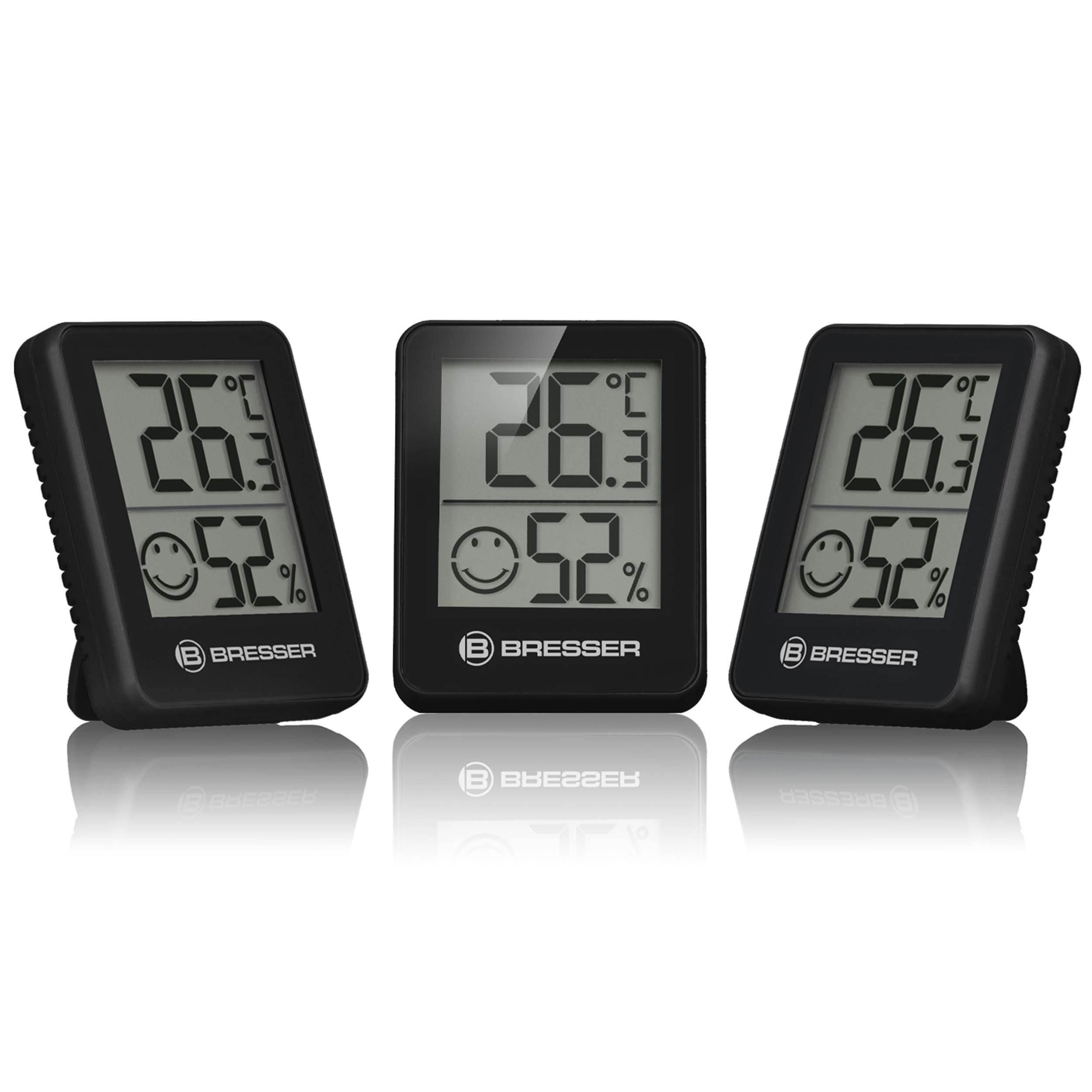 BRESSER Set di 3 igrometri ClimaTemp