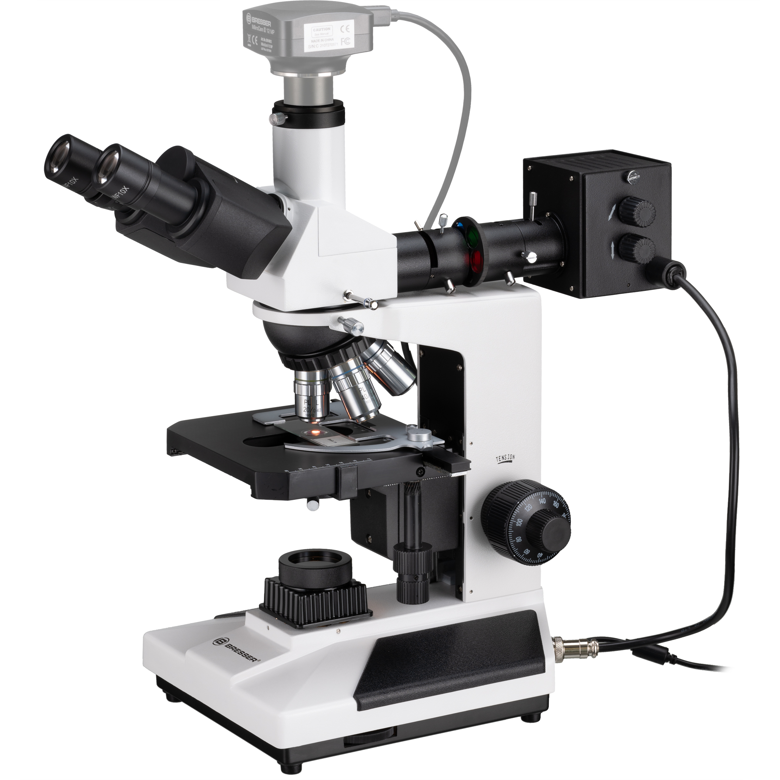 BRESSER Science ADL 601 P 50-600x Microscopio