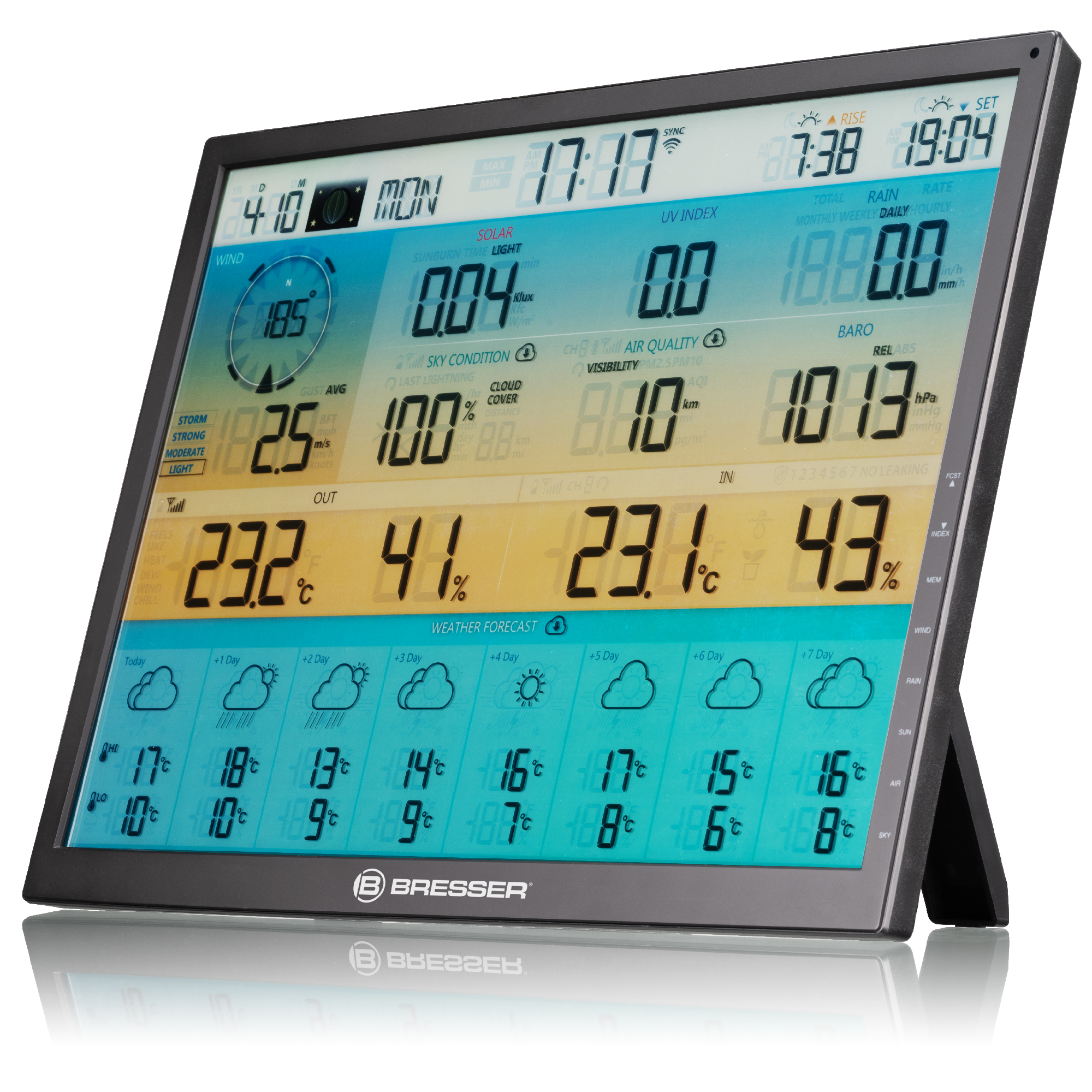 Stazione base aggiuntiva / sostitutiva per 7003230 8 giorni 4CAST XL WLAN Weather Center BRESSER