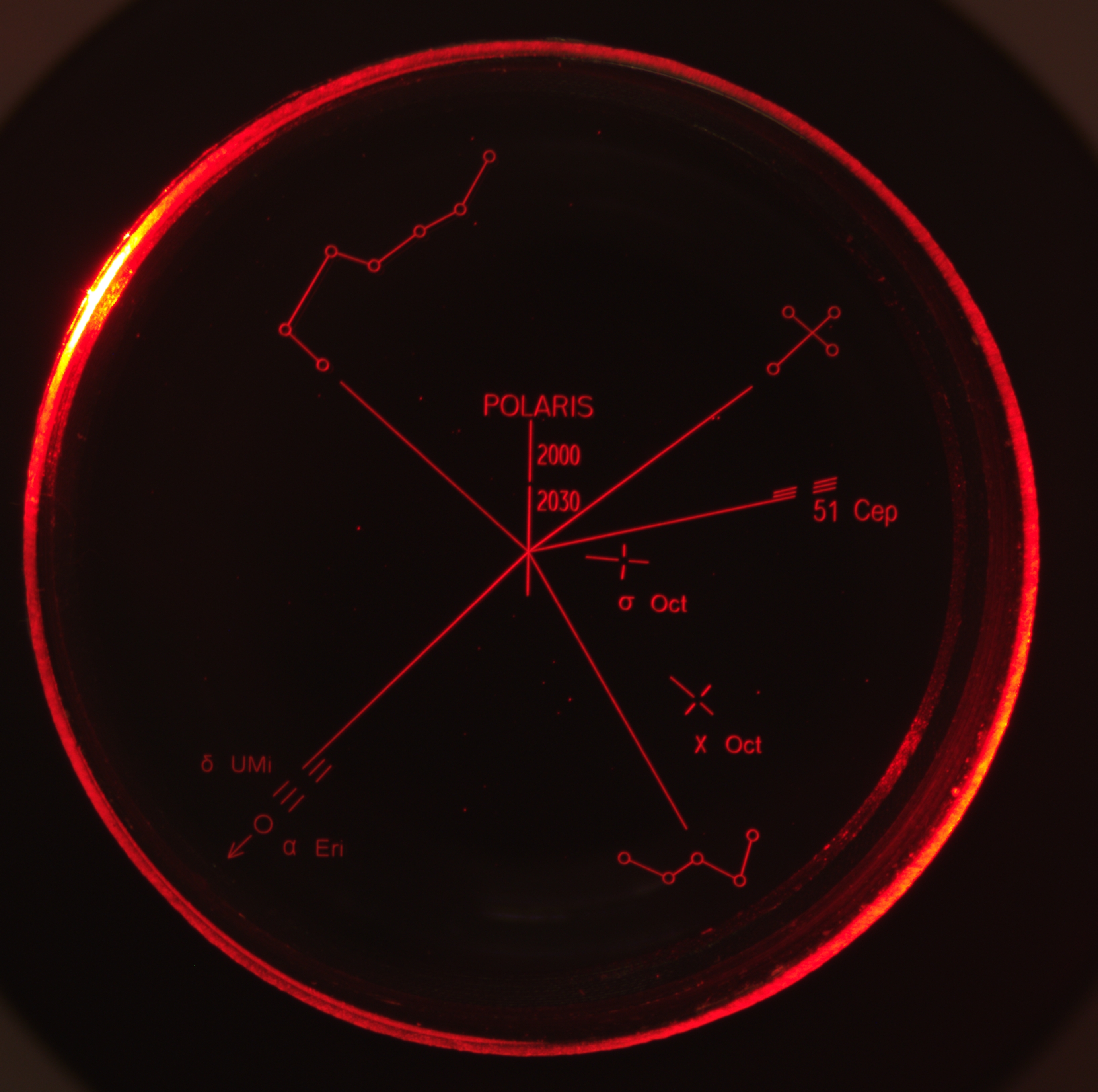 Cercatore polare BRESSER per StarTracker PM-100