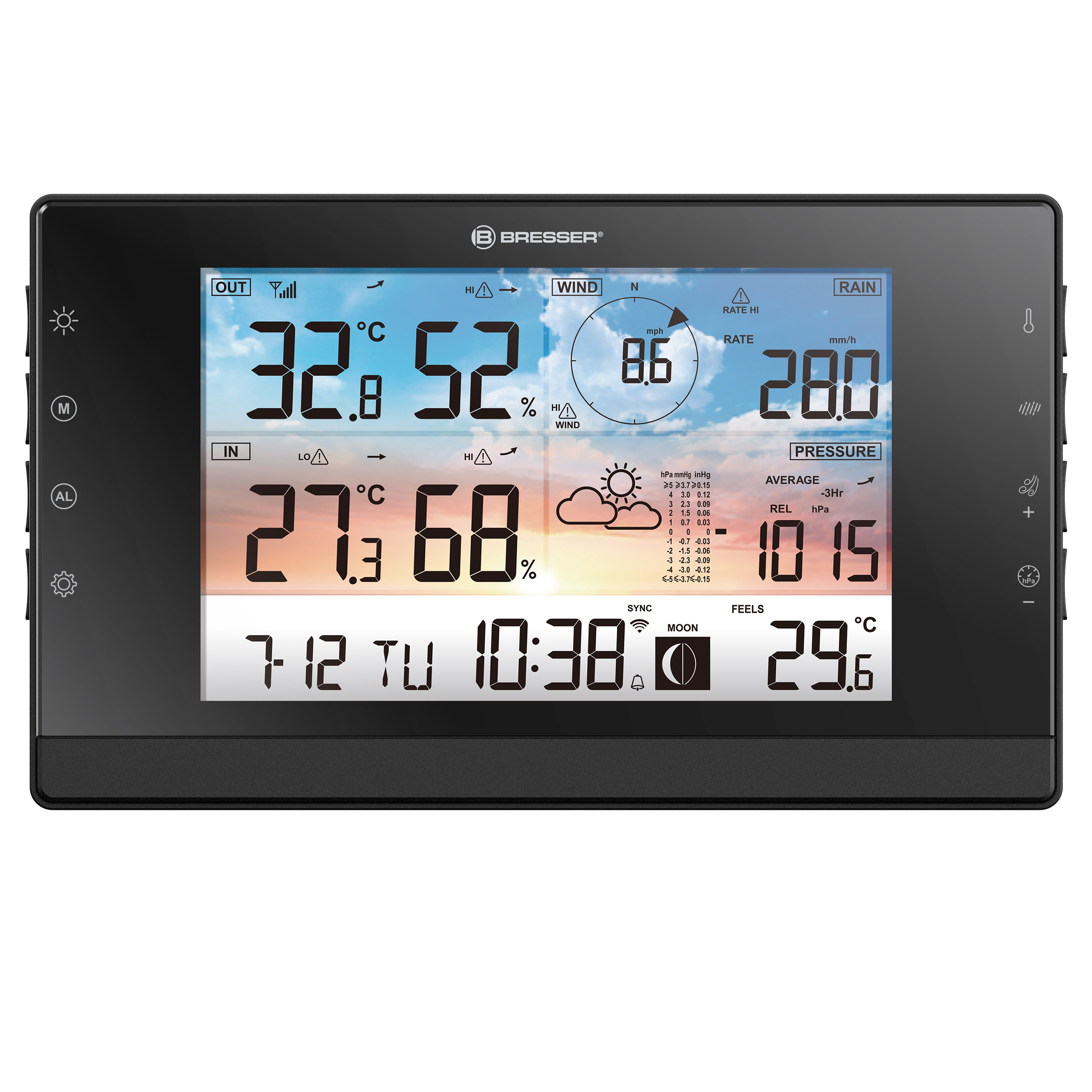 Stazione meteorologica WSC WLAN BRESSER con multi-sensore 5-in-1