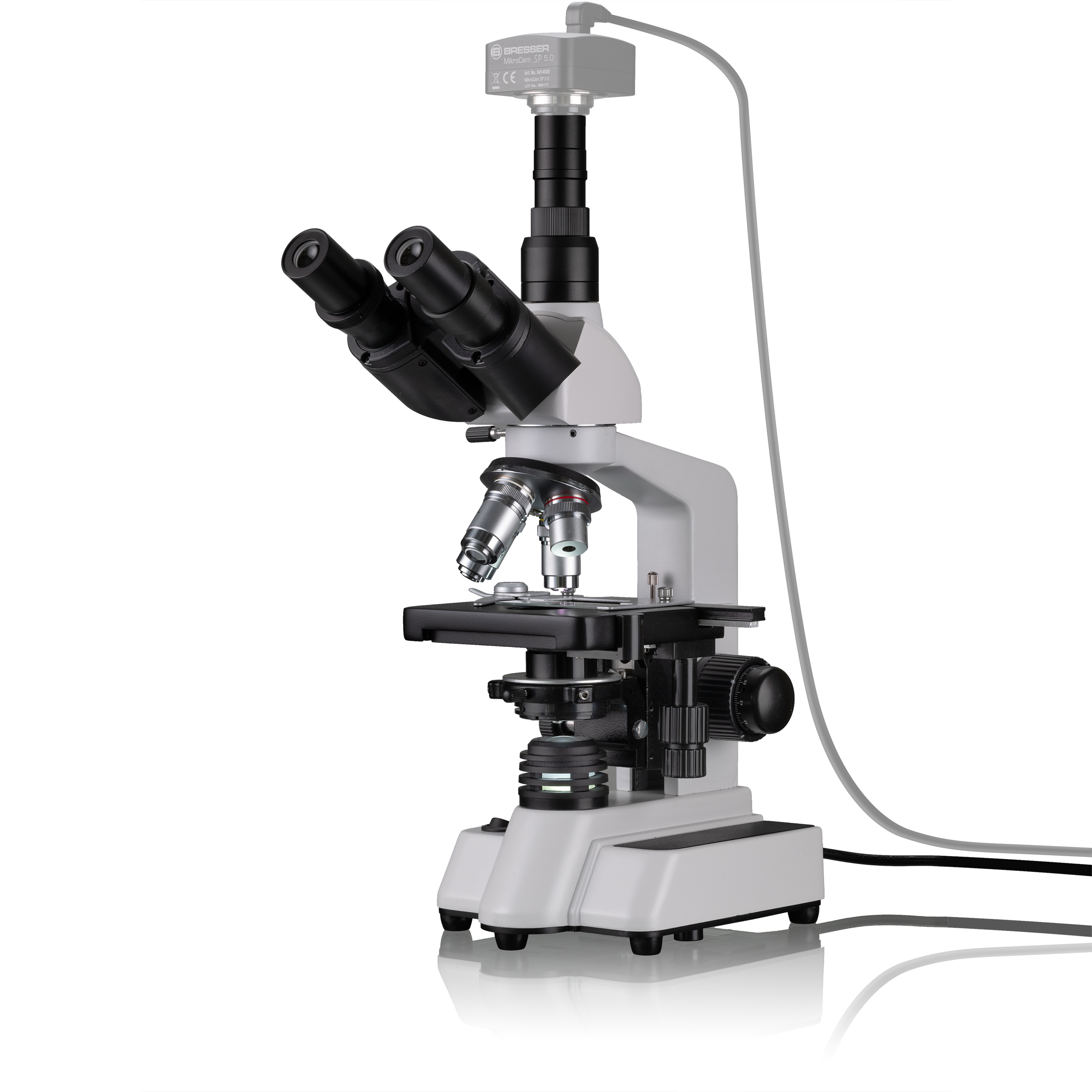 BRESSER Microscopio Researcher Trino 40-1000x 