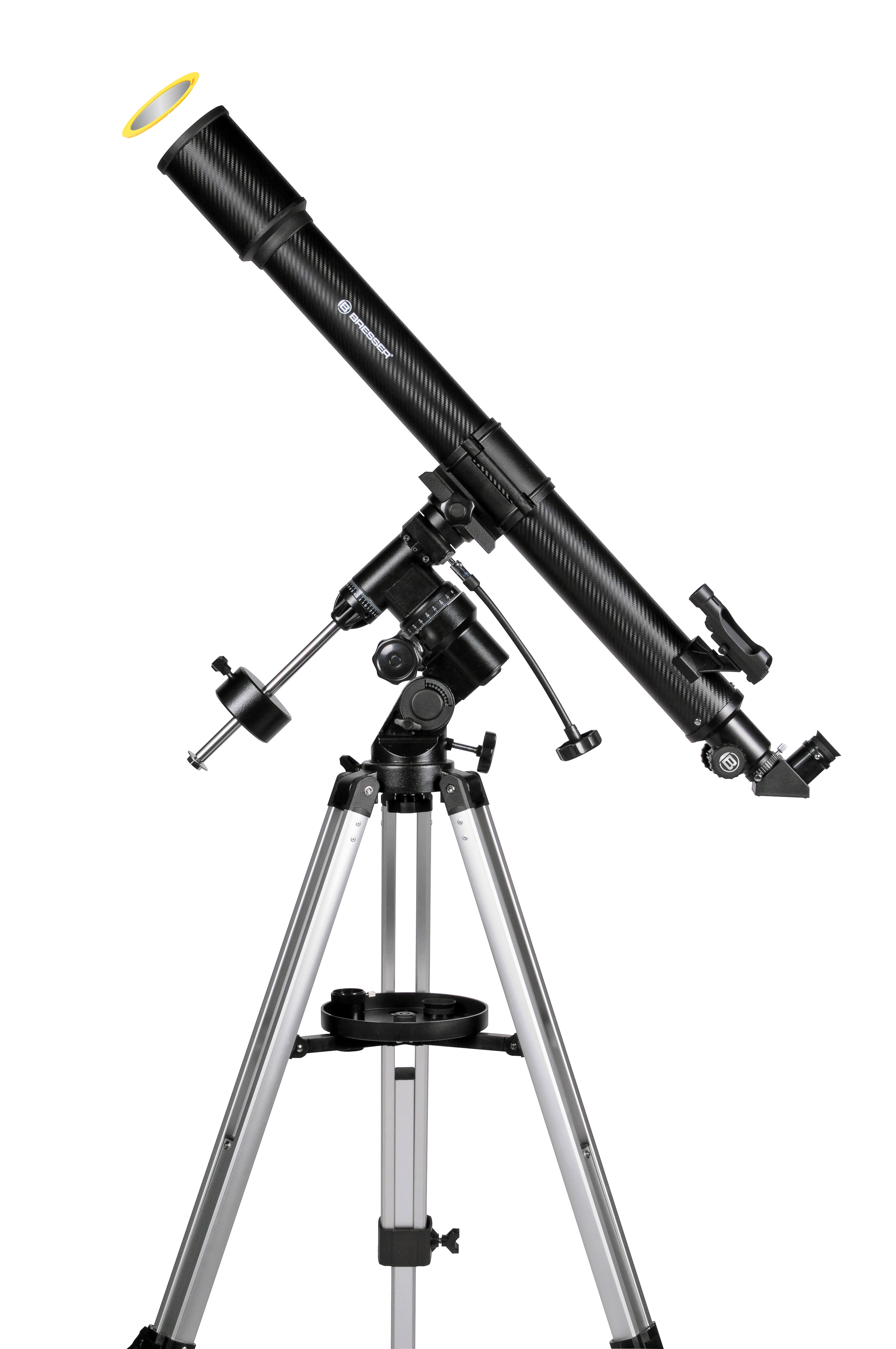 BRESSER Telescopio rifrattore Lyra 70/900mm con montatura equatoriale