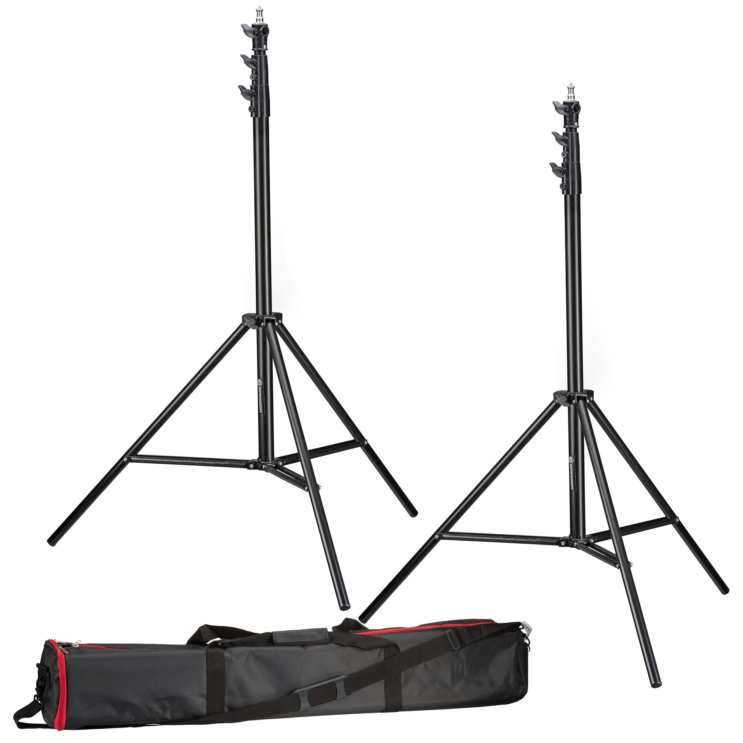 BRESSER 2 treppiedi BR-TP280 PRO-1 (280 cm) + borsa