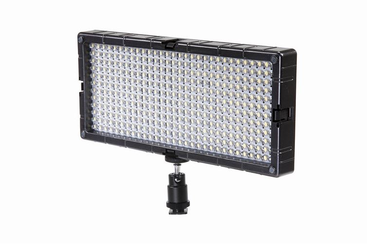 BRESSER SL-360 Set di luci continue LED (3x LED e 3x treppiede)